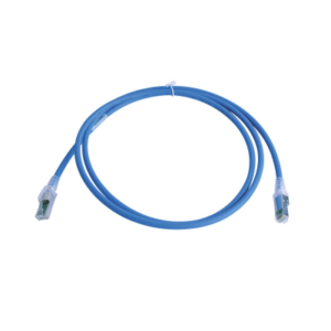 Patch Cord Z-MAX Cat6A S/FTP, CM/LS0H, 5ft, Color Azul