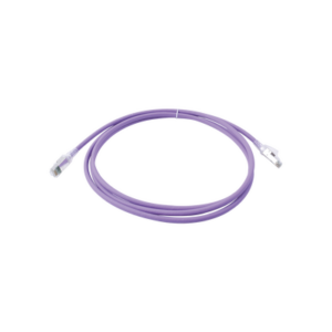 Patch Cord Z-MAX Cat6A S/FTP, CM/LS0H, 2.13 Metros (7 Pies), Color Violeta, Versión Bulk