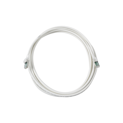 Patch Cord Z-MAX Cat6A S/FTP, CM/LS0H, 12.19 Metros (40 Pies), Color Blanco
