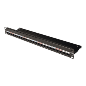 Patch Panel Z-Max, de 24 Puertos, Modular (Vacío), Plano, 1UR