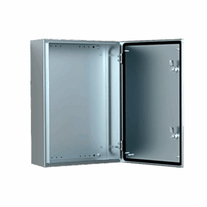 Gabinete de Acero Inoxidable 304L ASR IP66 / 600x400x210 mm (23.6×15.7×8.3 in) / 2 Cerraduras / Montaje Placa 2 mm