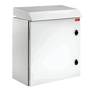 Gabinete Rack 19 UR ProTek Tipo 3R Exterior con Ventiladores y Termostato / 92.2 cm x 60 cm x 61 cm / Acero Gris RAL 7035