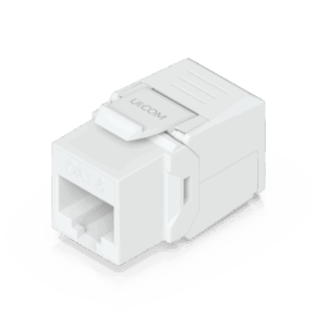 Keystone Jack Cat6 Tipo Toolless para Terminación sin Herramientas, Instalación Snap-In en Patch Panel, Paquete con 12 Piezas