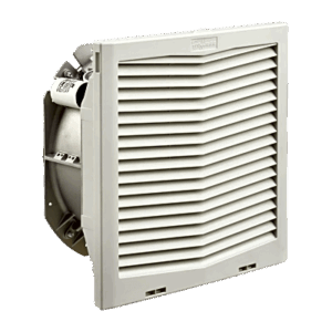 Ventilador Con Filtro de Montaje Lateral HF13, Con Flujo de Aire de 395 CFM, 115 Vca, Color Gris Claro