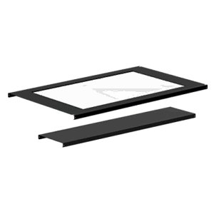 Panel de Techo con Ventana / 700×1200 mm / Sistema de Contención ProLine / Policarbonato 6 mm (0.22 in) / Marco Acero Calibre 16 / Acceso sin Herramientas / Cumple Códigos Supresión Incendios