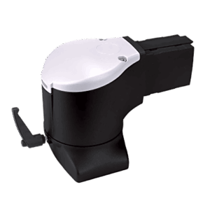 Acoplamiento de Codo con Brida para Montaje de Gabinete HMI, Brazo Syspend 180-Max / Rotación 300° / Capacidad de Carga 180 lb (81.6 kg) / Aluminio Color Negro Jet / Incluye Accesorios