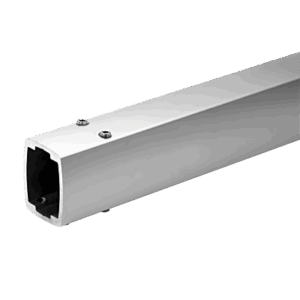Tubo Estructural de Aluminio (500 mm) para Brazo Syspend 180-Max con Perfil Hueco para Cableado/ 6 Tornillos de Fijación / Carga Máxima 180 lb (81.6 kg)