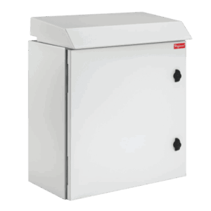 Gabinete Rack 12 UR ProTek Tipo 3R Exterior con Ventiladores y Termostato / 61.2 cm x 60 cm x 61 cm (24.09 in x 23.6 in x 24 in) / Acero Gris RAL 7035 / Protección IP32 IK10