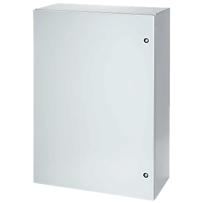 Gabinete Eléctrico de Control (Línea Concept) de 610 x 610 x 203 mm NEMA 4/12, Acero Color Gris Claro