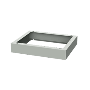 Base de Piso (Zocalo) de Aluminio para Gabinetes ComLine OSP de Medidas 700×600 mm, Color Gris