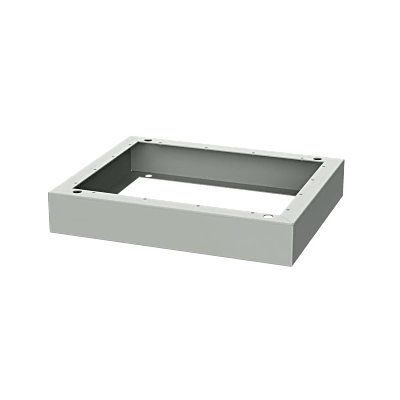 Base de Piso (Zocalo) de Aluminio para Gabinetes ComLine OSP de Medidas 700×600 mm, Color Gris