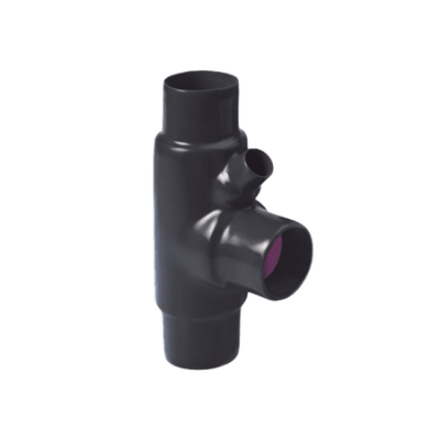 Sello Macho-Hembra de 1 1/4″ (32 mm) de Aluminio con Recubrimiento Exterior de PVC y Interior de Uretano.