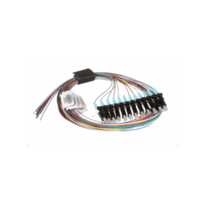 Kit de 12 Pigtails con Conector LC, Multimodo 50/125 OM3, 900um, de 1 Metro (3.28 Pies)