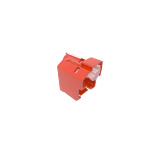 Kit de 100 Dispositivos Para Impedir Desconexión de Plug RJ45, Color Rojo, Incluye 5 Herramientas para Instalar/Retirar