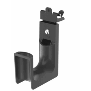 Sujetador STRONGHOLD tipo J (J-Hook), grosor de Brida 1/2″, para Viga instalada con Martillo, hasta 46 Cables Cat6, Nylon 6.6 Metal, Color Negro, 1 pieza