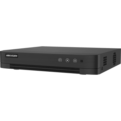 DVR 4 Canales TURBOHD + 2 Canales IP / 5 Megapixel Lite – 3K Lite / Audio Bidireccional / ACUSENSE (Evista falsas alarmas) / 1 Bahía de Disco Duro / Salida de Video en Full HD