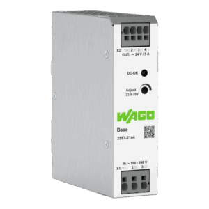 Fuente de Alimentación BASE / 24V DC 5A 120W / Monofásica 100-240V AC / Push-in CAGE CLAMP® / Sincronización Primaria / Conexión Paralelo y Línea / SELV/PELV / IP20