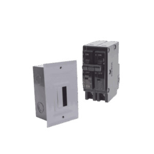 Kit Centro de Carga para empotrar con 1 Interruptor Térmico de 2 Polos, 20Amp 120/240Vca 10kA