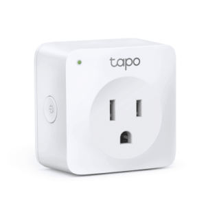 Mini tomacorriente inteligente Wi-Fi, 100 – 120V~, 50/60Hz, 15.0A, compatible con Amazon Alexa y Google Assistant, color blanco.