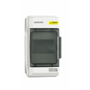 Gabinete Plástico para Exterior IP65 para Riel Din 4 Espacios.