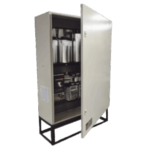 Capacitor Fijo de 5 KVAR y 240 VCA, con Interruptro y Gabinete