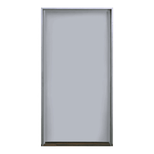 Puerta metálica galvanizada 3×7 pies / Resistente a fuego por 180 min. /Preparación para cerradura cilíndrica y refuerzo para cierra puerta