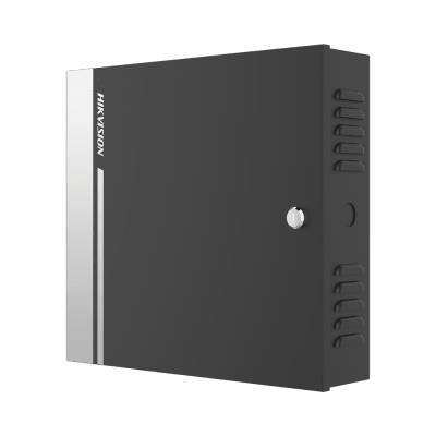 Controlador de Acceso para 1 Puerta y 2 Lectores Wiegand o RS485 / Incluye Gabinete y Fuente de Alimentación 12Vcc/8A / Soporta Batería de Respaldo / Wiegand y RS-485 / 10,000 Tarjetas