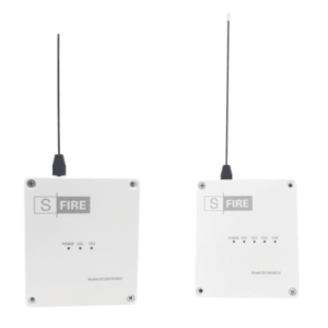 KIT de Transmisor – Receptor inalámbrico / Distancia máxima de transmisión 2500 metros (Linea de vista) / Receptor con 4 salidas