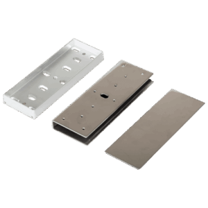 Montaje Para Puerta de Vidrio Tipo “U” / Para Chapas Magnéticas de 1200 Lbs / Secolarm