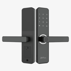 Cerradura Inteligente / Huella Digital y Wi-Fi / Mortise Europeo DIN / 300 Usuarios / App ZSmart / Carga Emergencia Micro-USB