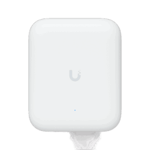 Access Point UniFi WiFi U7 Outdoor WiFi 7 802.11be Doble Banda, MU-MIMO 2×2 en Cada Banda, Puerto de 2.5 GbE, Antena Sectorial Integrada de 90° en 2.4 GHz y 45° en 5 GHz, Conectores para Antenas Omnidireccionales (incluidas), No Incluye Inyector P