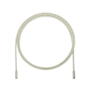 Cable de Parcheo UTP, Cat6A, 24 AWG, CM, Color Gris, 0.91 Metros (3 Pies)