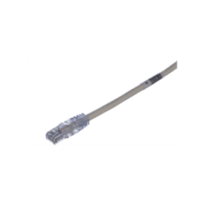 Cable de Parcheo TX6, UTP Cat6, 24 AWG, CM, Color Blanco, 7.62 Metros (25 Pies)