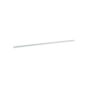 Canaleta LD3 de PVC rígido, con cinta adhesiva para instalación sin herramientas, 19.6 x 12 x 1828.8 mm, Color Blanco