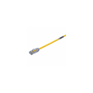 Cable de Parcheo UTP Cat6A, CM/LSZH, Diámetro Reducido (28AWG), Color Amarillo, 1.22 Metros (4 Pies)
