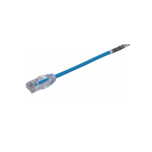 Cable de Parcheo TX6, UTP Cat6, Diámetro Reducido (28AWG), Color Azul, 15.24 Metros (50 Pies)