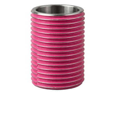 Niple Galvanizado recubierto con Uretano de 3/4″ (19.05 mm).