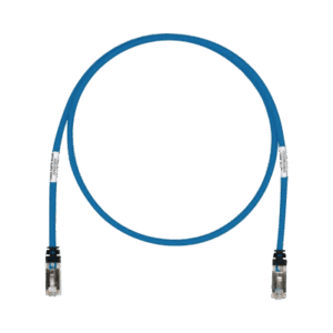 Patch Cord Cat6A, Blindado S/FTP, CM/LS0H, 20 Metros (65.62 Pies), Color Azul