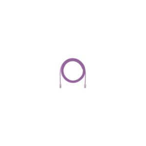 Cable de Parcheo TX6, UTP Cat6, Diámetro Reducido (28AWG), Color Violeta, 20.2 cm (8 Pulgadas)
