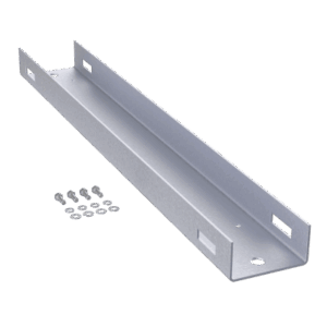 Montaje de Poste Para Gabinetes OSP ComLine de 900 mm de alto (18 UR), De Aluminio, Color Negro