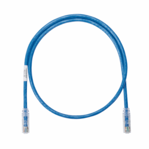 Cable de Parcheo UTP Categoría 6, con Plug Modular en Cada Extremo – 12.19 Metros (40 Pies) – Azul