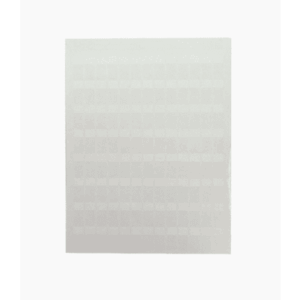 Hojas con 1000 Etiquetas Poliofina para Impresora Láser/Inyección de Tinta, Ancho 96.3 mm (3.79 pulgadas) x Alto 7.6 mm (0.3 pulgadas), Color Blanco