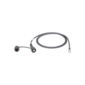 Patch Cord Cat6A IndustrialNet, Blindado S/FTP, Con Plug Industrial y Tapa en Un Extremo, 3 Metros (9.84 Pies)