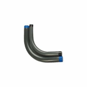 Codo Conduit Rígido de Aluminio de 2″ (50.8 mm) con Recubrimiento de PVC.