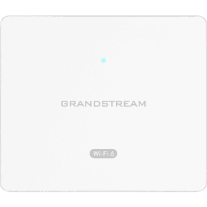 Punto de Acceso Wi-Fi 6 AX3000 / 3 Gbps / 4 Puertos Gigabit con PoE / MU-MIMO 2×2 (2.4GHz) y 3×3 (5GHz) / Hasta 256 Clientes Simultáneos / Cobertura de 100 mts / Gestión en la Nube GDMS