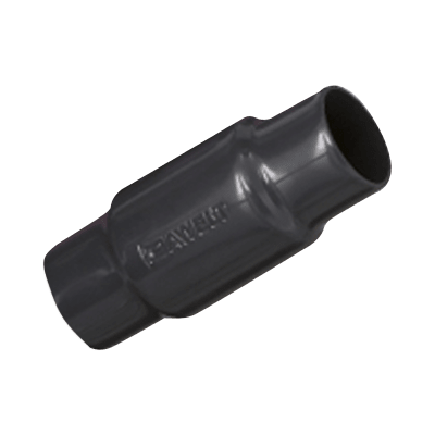 Cople de Aluminio con Recubrimiento Exterior de PVC de 2″ (50.8 mm) / Interior de Uretano Purpura.