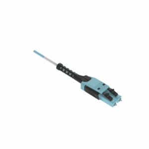 Jumper de Fibra Óptica Multimodo 50/125 OM4, LC-LC Uniboot Duplex, OFNP (Plenum), Color Aqua, 25 Metros (82.02 Pies)