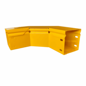 CHFIBER CURVA HORIZONTAL A 90° DE ALUMINIO PERALTE 4″ ANCHO 4″ RADIO 8″ CON RECUBRIMIENTO EN PINTURA EPÓXICA, INCLUYE TAPA , UN PAR DE COPLES Y TORNILLERÍA.