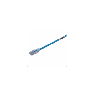 Cable de Parcheo UTP Cat6A, CM/LSZH, Diámetro Reducido (28AWG), Color Negro, 2.13 Metros (7 Pies)