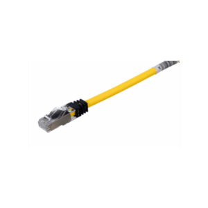 Patch Cord Cat6A, Blindado S/FTP, CM/LS0H, 2 Metros (6.56 Pies), Color Amarillo